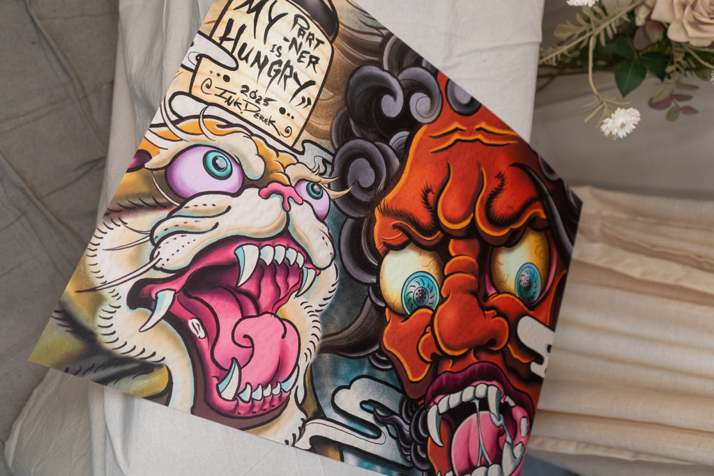 "My Partner is Hungry" Print 24"x18"