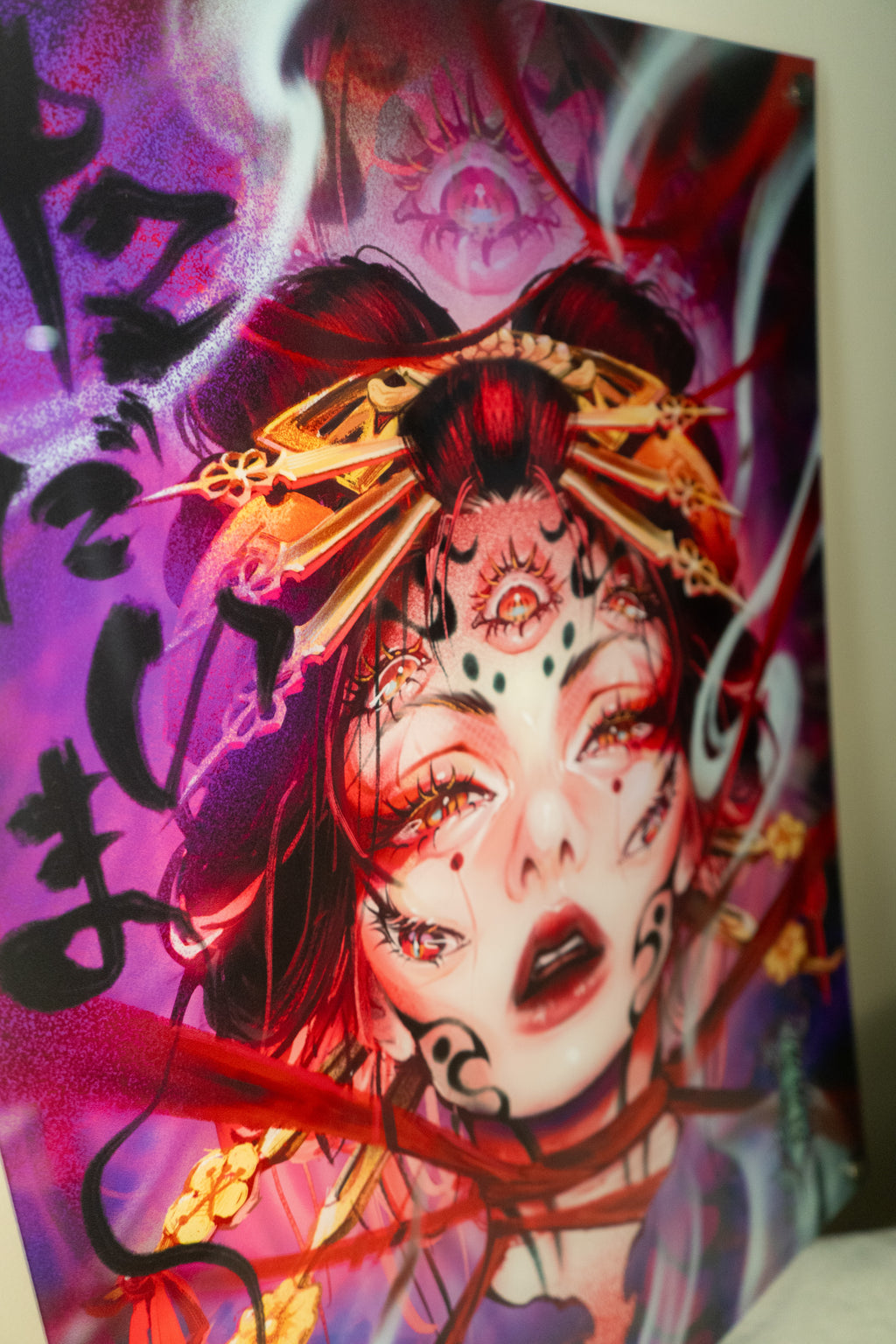 1 of 1 "Tadaima" Collab Acrylic 18" x 24"