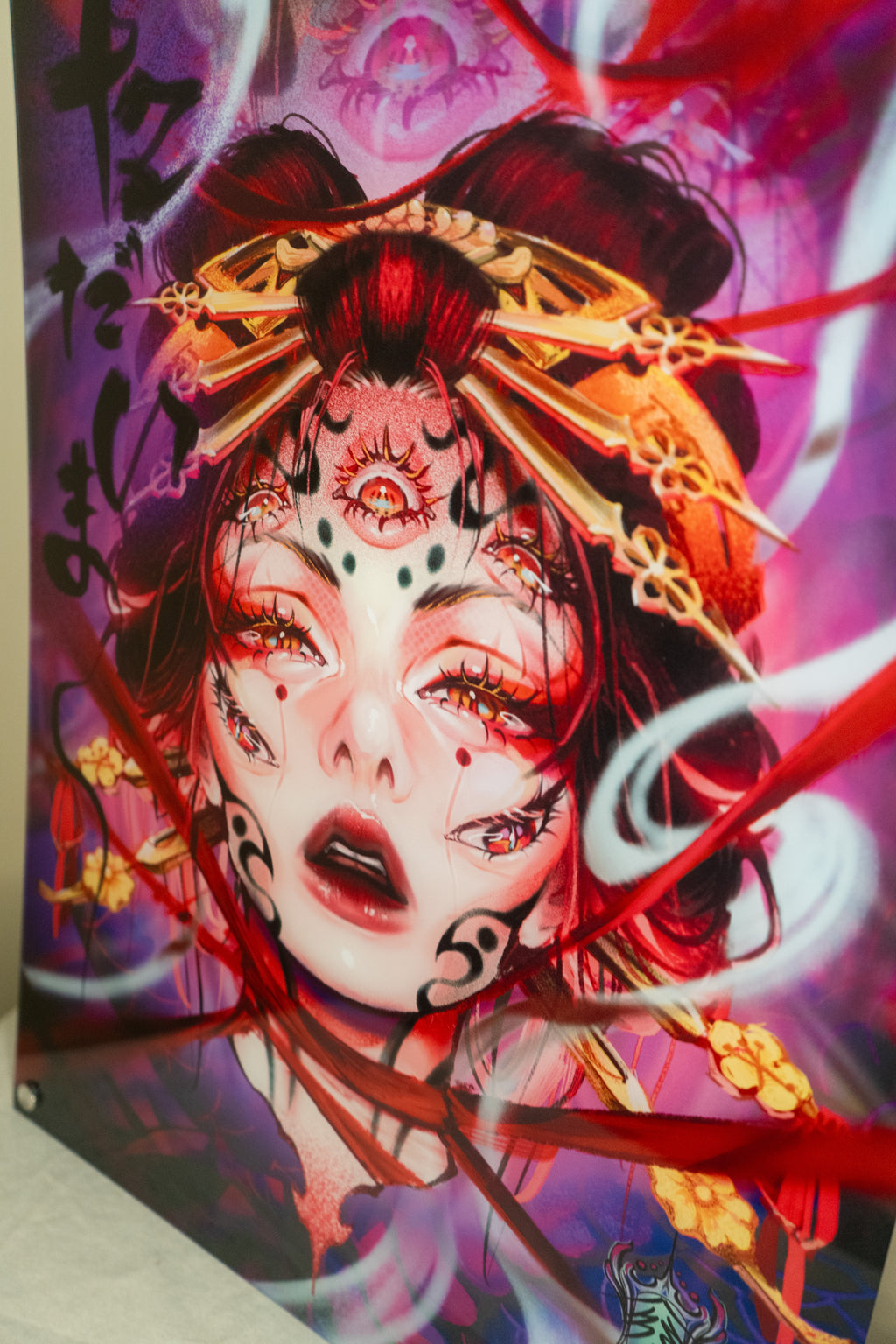1 of 1 "Tadaima" Collab Acrylic 18" x 24"