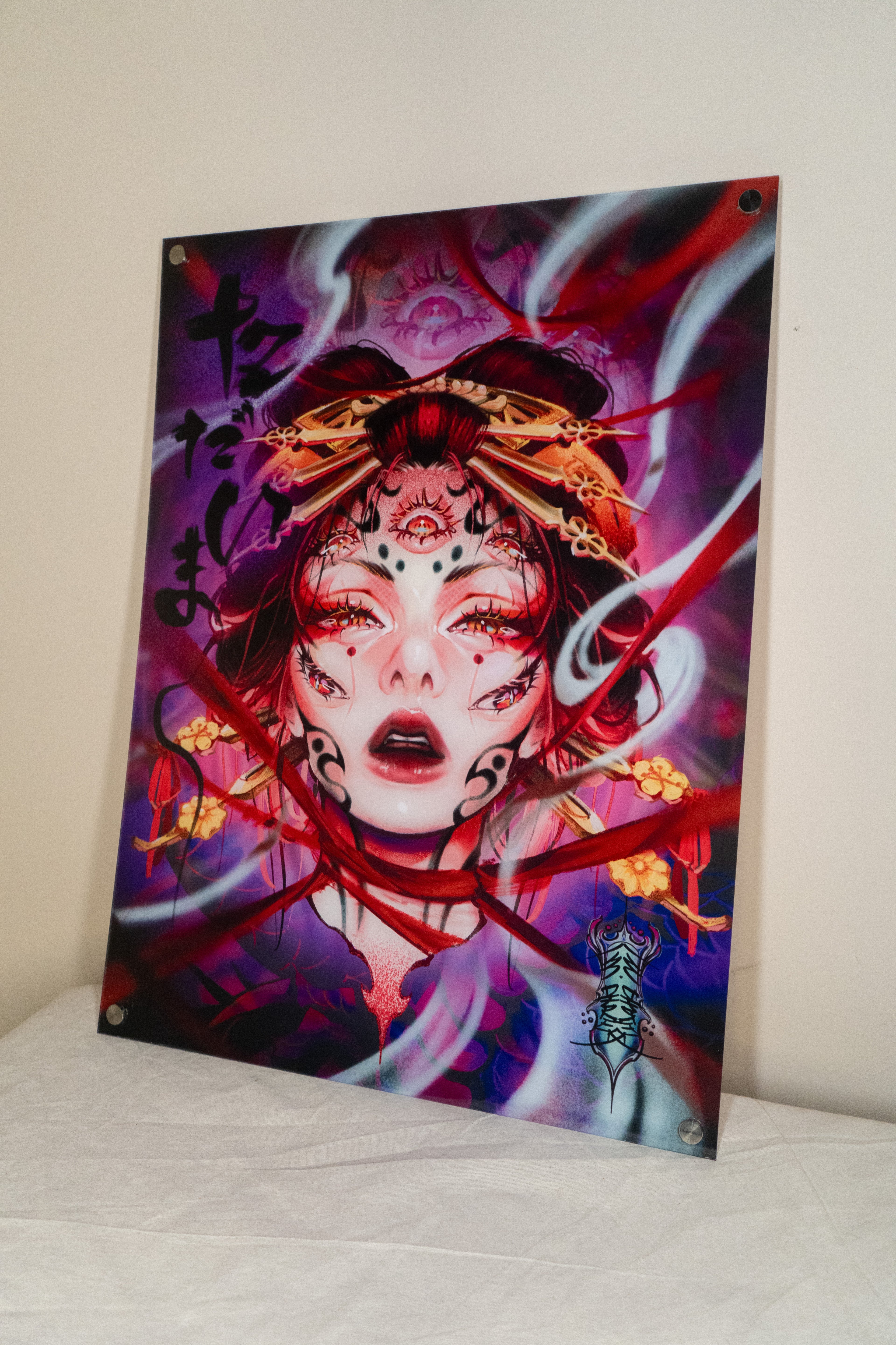 1 of 1 "Tadaima" Collab Acrylic 18" x 24"