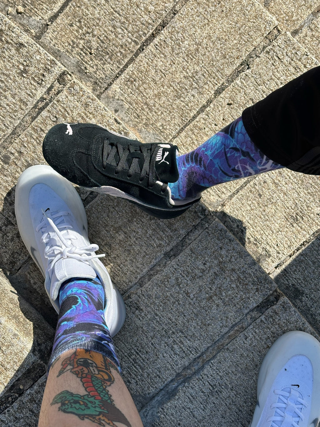 Cyber Smurf - D33k Socks Unisex